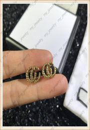 2022 7Styles Professional Fashion Hoops Earring Designers Earrings G Earrings For Woman Womens Studs Brands Ear Stud Luxurys Diamo4474142