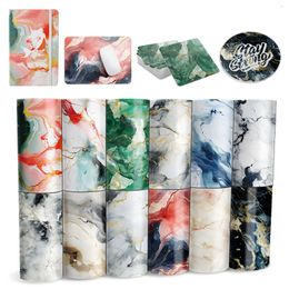 Window Stickers 12"x12" Marble Watercolor Infusible Transfer Ink Sheets For Sublimation 12 Pre-Adhesive Paper Mug T-Shirts