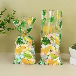 Gift Wrap 20pcs Jungle Safari Theme Cookie Candy Bags Kids Birthday Party Baby Shower DIY Packaging Decoration Supplies
