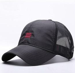 Big Head Man Plus Size Baseball Cap Men Summer Thin Fabric Mesh Sun Hat Male Snapback Hats M 5559cm L 6064cm Y190520043102789