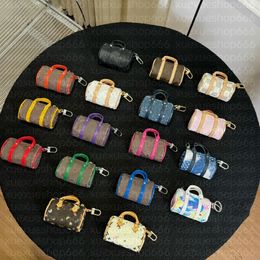 Designer Bran Bags Womens Key Wallets Luxury Brand Mini Keepall Bags Boston Bag Pouch Bags Coin Purse With Keychain Letter Plaid Purse Men Totes Bags Pendant Charms