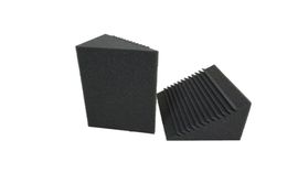 2 PCS Bass Trap Acoustic Corner Foam Recording Studio Soundproof4191295