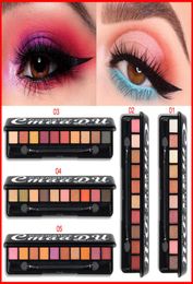 Cmaadu Professional Eye shadows Makeup 10 Colour Eye Shadow Pigment Cosmetics Shimmer Matte Eyeshadow Palette Women Beauty Makeup 53093867