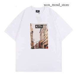 Kiths X New York T Shirt Mens Designer High Quality T Shirts Tee Workout Shirts For Men Oversized T-Shirt 100%Cotton Kiths Tshirts Vintage Short Sleeve 752