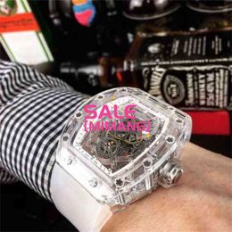 Original 1to1 ZF Factory Rm Milles Original 1to1 Top Quality Wristwatch Mechanical Watch Watches Designer Rm11 Fully Automatic Sapphire Mirror Rubber Strap JNEU