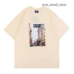 Kiths X New York T Shirt Mens Designer High Quality T Shirts Tee Workout Shirts For Men Oversized T-Shirt 100%Cotton Kiths Tshirts Vintage Short Sleeve 761