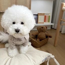 Dog Apparel Teddy Four-legged Suit Bichon Frise Small Summer Clothes Pomeranian Yorkshire One-piece Maltese Housecoat