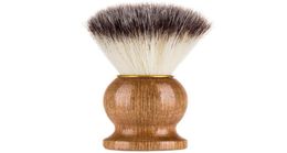 Shaving Brush Badger Hair Men Barber Salon Men Facial Beard Cleaning Appliance Shave Tool Razor Brush Wood Handle for Men1253475