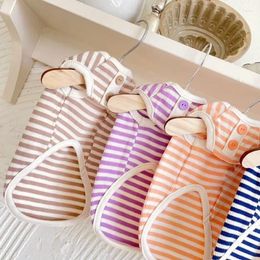 Dog Apparel Summer Clothes For Small Dogs Cooling Vest Breathable Puppy Cute Striped Cat Pet Costumes Chihuahua