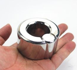 15 Sizes Stainless Steel Cockrings Penis Bondage Ring to Keep Strong and Hard Restraint Scrotum Pendant Testicle Cock Rings Metal 5764023