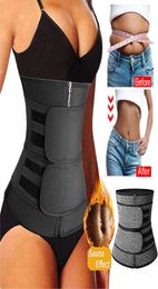 Women Waist Trainer Neoprene Body Shaper Belt Slimming Sheath Belly Reducing Tummy Sweat Shapewear Workout Corset For Sport Yoga T7702602