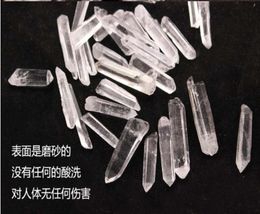 Pouch Whole 200G Bulk Small Points Clear Quartz Crystal Mineral Healing Reiki Good Lucky Energy Mineral Wand Qrgg7776391