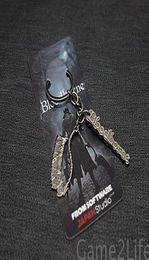 Game Limited Edition Metal Keychain Keychain PS4 Game Key Ring Men Women Jewlery Key Chains9536031