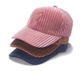 Fashion Baseball Caps for Ladies Korean Style Fashionable Designers Peaked Girls Cap Striped Base Ball Hat Female Autumn And Winte4474673
