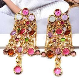 Earrings Bohemian Beaded Earrings For Women Handmade Long Tassel Drop Earrings Colorful Statement Boho Jewelry 230831