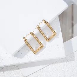 Dangle Earrings Personalized Trend Light Luxury High-end Sense Retro Fashion Niche Design For Girls Simple Pendant