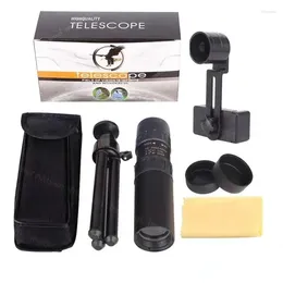 Telescope Professional Powerful Zoom Binoculars For Metal Monocular High Range Long Portable Military Quality Hunting