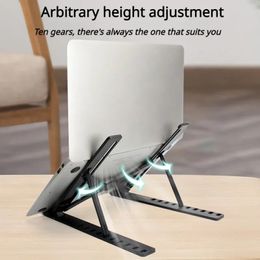 Portable Laptop Stand 10 Position Foldable ABS Notebook Stand Support Adjustable Laptop Holder for Macbook Computer Accessories