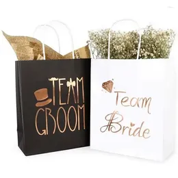 Gift Wrap Wedding Team Groom And Bride Handheld Packaging Bag Party Bags