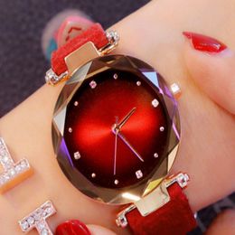 Dazzling Luxury cwp Womens Wrist Watch Recreational Fashion Schoolgirl Dazzle Diamond Colourful Dal Female Quartz Watches 2356