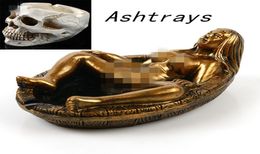 Funny Resin Ashtray Creative Handicraft Ashtray Antishock Smoke Ash Tray Fashion Environmental el Home KTV Ashtray4123342