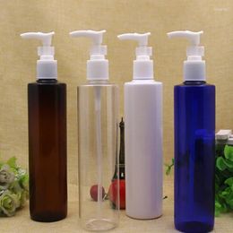 Storage Bottles 5/10pcs 250ml/cc Skin Care Lotion/Emulsion Press Pump Cover Bottle With Stopper Cosmetic Cleaning Water Oil Refillable