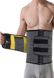 Belt Modelling Ningmi Slimming Males Waist Trainer Mens Body Shaper Corset Neoprene Shapers Tummy Trimmer Shapewear Cincher Strap4945704