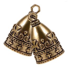 Party Supplies Vintage Bell Small Bells For Crafts Home Decor Metal Pendants Key Festival Wind Chime Decorative Hanging Window Fob