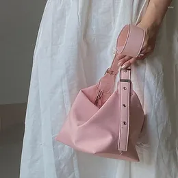 Shoulder Bags Fashion PU Leather Handbags Design Ladies Underarm Bag Casual Simple Large Capacity Women Tote Bolsas