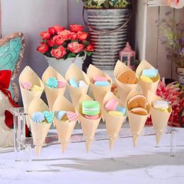 Decorative Plates Clear Acrylic Display Stand For Anime Figures Cupcake Ice Cream Cone Holder Roll Shelf Wedding Party