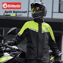 Raincoats Motorcycle Raincoat Jacket Men Outdoor Rainwear Windproof Waterproof Rain Coat For Motorcyclist Climbing Cycling