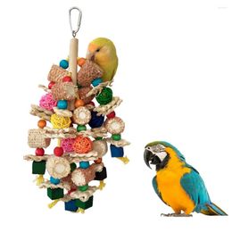Other Bird Supplies Natural Corn Cob Parrot Toys Chew Toy Cage Hanging For Small Medium Cockatoos Parrots Parakeet Birds