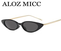 ALOZ MICC Fashion Small Cat Eye Women Sunglasses Unique Metal Frame Sun Glasses Women Shades Brand Designer Oculos A5102844914