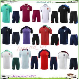 Germany 24/25 ItalIA tracksuit soccer jerseys uniform 2024 2025 SPAIN EnglandS Camiseta de futbol RICHARLISON football shirt Short sleeve brazils Sportswear