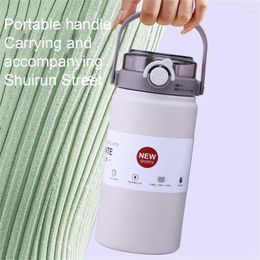 Water Bottles High Quality Stainless Steel Insulated Cup Durable And Leak-proof With Handle Large Capacity Bpa Free