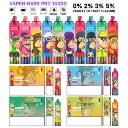 disposable vapes VAPEN MARS PRO Tornado 15000 15k 9k Puff 850mah Rechargeable Electronic Cigs Puff 15K RBG Light Vape with E juice Display Screen puffs shisha vaper