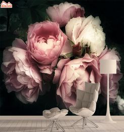 Nature Rose 3d Po Wallpaper Mural Wallpapers for Living Room Wall Paper Papers Home Decor Peel and Stick Background Murals 20109596348