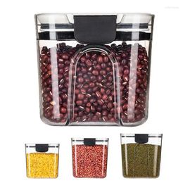 Storage Bottles Cereal Containers No Spillage Sealed Container Kitchen Rice Dispenser Food Box Staceyn