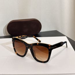 TOP Quality 5AAAAA+ New Vintage Fashion Designer Sunglasses Imported Acetate Frame UV400 Polarised Lens Women Men High Quality FT0685 SIZE 52-20-145