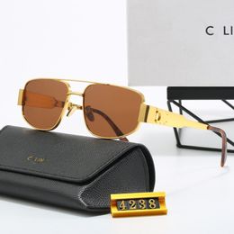 Luxury designer sunglasses outdoor casual women men eyeglasses goggles outdoor beach letter unisex fashion glasses UV400 with Logo box
