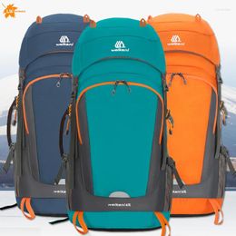 Backpack 65L Outdoor Sports Bag Waterproof Climbing Hiking Women&Men Camping Mountaineering Custom Printed Patterns