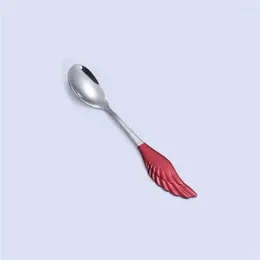 Dinnerware Sets Coffee Ice Cream Candy Stirring Spoon Western Tableware Convenient Kitchen Flatware For Adults Kids