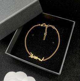Classic Original designer Girls women letter bracelets elegant Love 18K Gold Bangles Y engrave bracelet Fashion Jewellery Lady Party gift