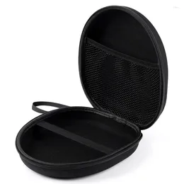 Storage Bags Portable Shockproof Box Headphone Carry Case Headset Zipper Bag Hard Shell Over-ear Bluetooth Headphones Accessories