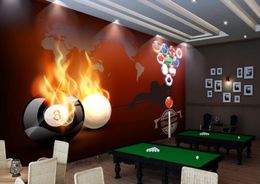 custom papel de parede 3d Billiard wallpapers for living room Modern simple TV background wall 3d wallpaper7973212