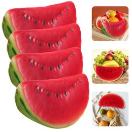 Party Decoration Simulation Watermelon Slice Prop Fake Artificial Model Kitchen Food