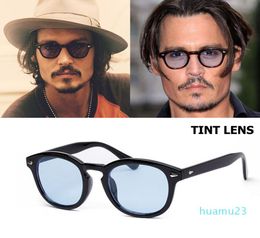 JackJad New Fashion Johnny Depp Lemtosh Style Round Sunglasses Tint Ocean Lens Brand Design Party Show Sun Glasses Oculos3455907