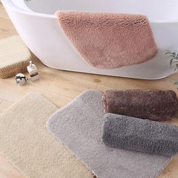 Bath Mats Non-Slip Bathroom Mat Made With Polyester For Safety And Durability Essential Easy