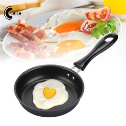 Pans Mini Frying Pan Non-stick Coating Cute Design Durable Highest Evaluation Lovely Trend Childrens Kitchenware Non Stick Egg