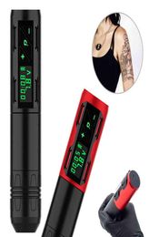 Wireless Tattoo Pen Machine Tattoo Rotary Machine Set LED Sn Tattoo Gun 1800mAh Wireless Battery Machine with Coreless Motor 2201045871157